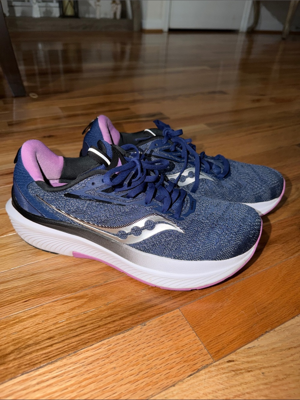 Saucony Women's Echelon 9 in Indigo Grape
